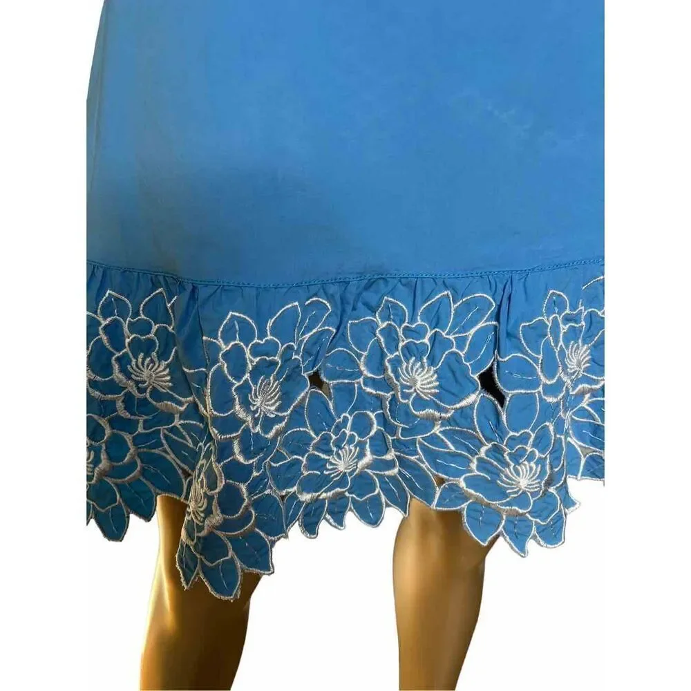 Moschino Love flower cotton skirt